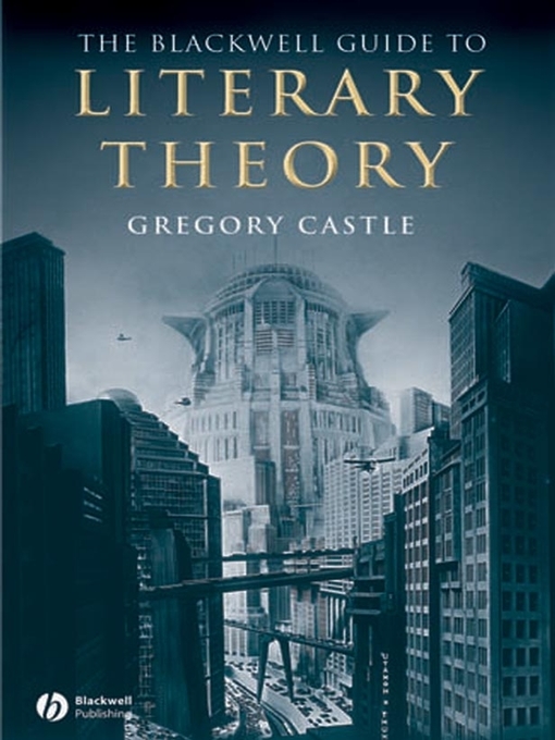 Cover image for The Blackwell Guide to Literary Theory